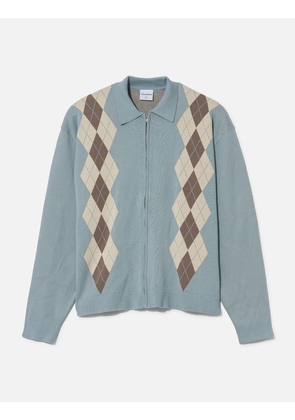 Wright Knitted Long Sleeves Polo Sweater