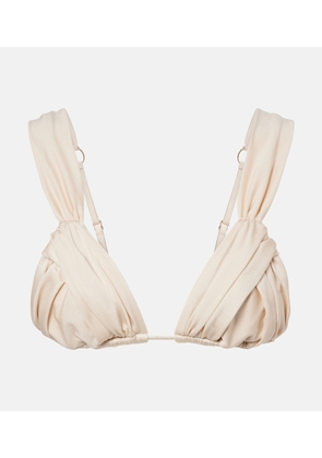 Bananhot Iris draped bikini top