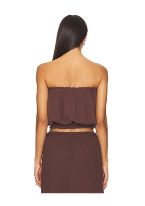 Bobi Top in Brown. Size S. Also in L, XL.
