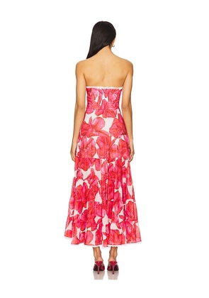 Charo Ruiz Ibiza Ambar Long Dress in Pink. Size S. Also in L, XS.