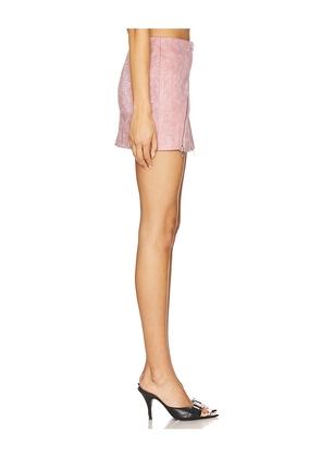 BY.DYLN x REVOLVE Domenica Skirt in Blush. Size XS. Also in S.