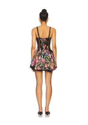 Charo Ruiz Ibiza Gardenia Short Dress in Black,Pink. Size M. Also in S.