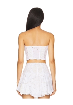 Charo Ruiz Ibiza Rory Bustier in Ivory. Size M. Also in L.