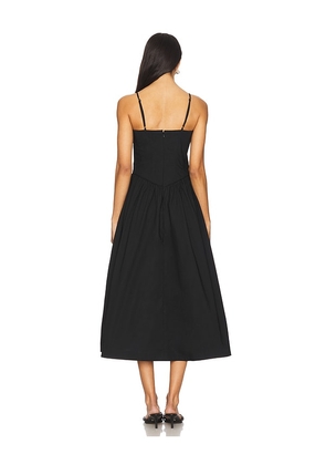 Camila Coelho Moroccan Midi Dress in Black. Size M. Also in XXS.