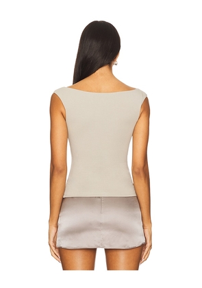 BUCI Linda Top in Grey. Size S. Also in XS, M, L.