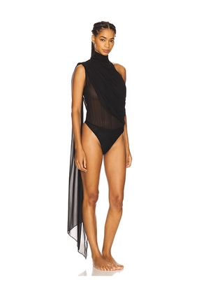 The Andamane Vanisha Bodysuit in Black. Size 40/S. Also in 42/M.