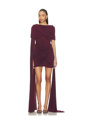 Deme by Gabriella The Nicola Dress in Burgundy. Size S. Also in XS, M, L.