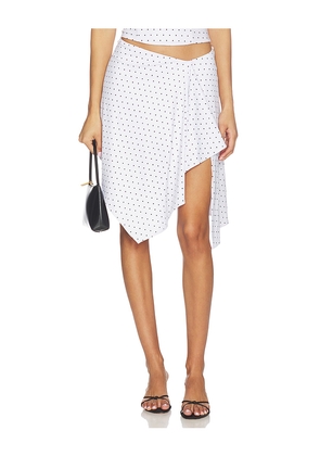 Amelie Teje Bobbi Skirt in White. Size S. Also in M, XS.