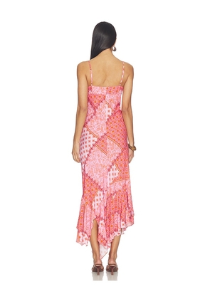Amanda Uprichard Kaysee Maxi Dress in Pink. Size S. Also in L, M, XS.