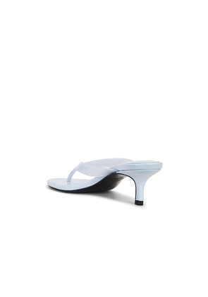 BLACK SUEDE STUDIO KG 50 Sandal in Baby Blue. Size 36. Also in 37, 37.5, 38, 39, 39.5.