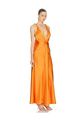 ET OCHS Tatum Gown in Tangerine. Size 0. Also in 6.