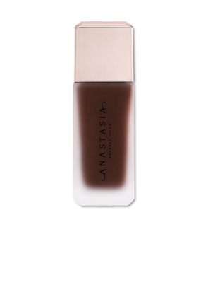 Anastasia Beverly Hills Impeccable Blurring Second Skin Matte Foundation in Brown.