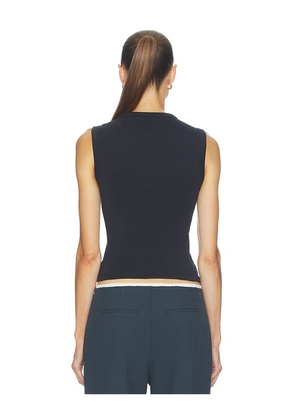 EAVES Bonnie Muscle Tank in Black. Size S. Also in XXS, XS, M, L, XL.