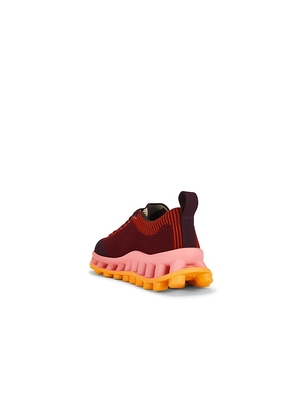 Camper x Sunnei Pelotissima Sneaker in Red. Size 36. Also in 37, 38, 39, 40, 41.