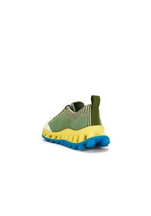 Camper x Sunnei Pelotissima Sneaker in Green. Size 36. Also in 37, 38, 39, 40.