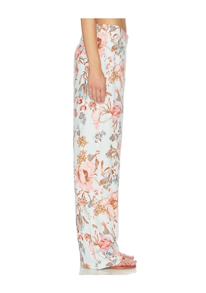 HEMANT AND NANDITA Straight Pants in Blue. Size S. Also in XS, M, L, XL, XXL.