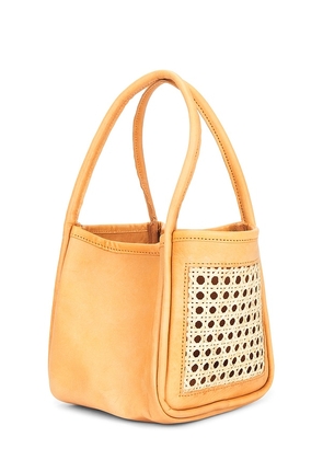 Casa Clara Moon Mini Bag in Tan.