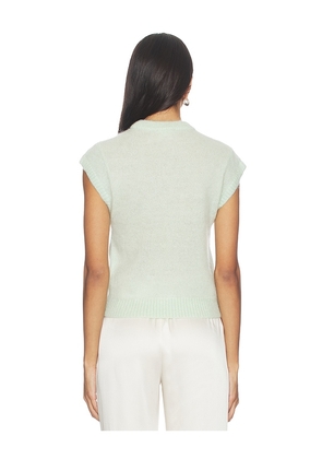 ALIGNE Jess Knitted Tshirt in Mint. Size 10. Also in 12, 4, 6, 8.