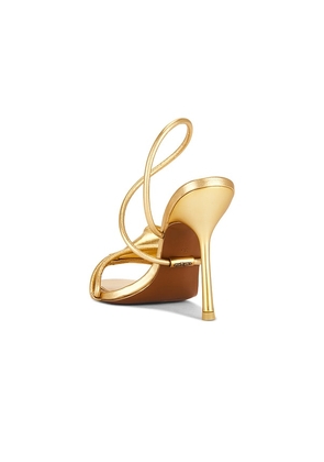 Cult Gaia Cassidy Sandal in Metallic Gold. Size 37. Also in 36.5, 37.5, 38.5, 39.