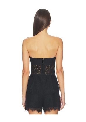 CAMI NYC Bijou Strapless Lace Top in Black. Size 0. Also in 2, 4, 6, 10.