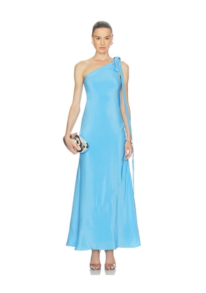 Cult Gaia Florence Dress in Blue. Size 00. Also in 0, 2, 4, 6, 8, 10, 12.