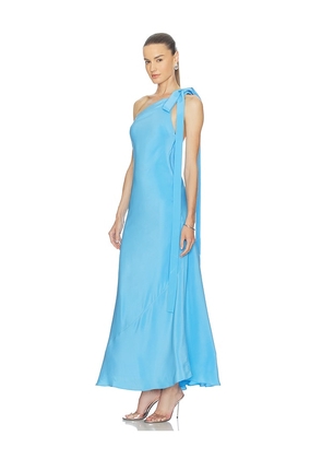 Cult Gaia Florence Dress in Blue. Size 00. Also in 2, 6, 10, 12.