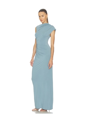 EAVES Auda Gown in Blue. Size XXS. Also in L, M, S, XL.