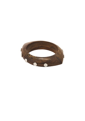Isabel Marant Layla Large Bracelet in Metallic Silver. Size S. Also in T1 / S, T2 / M.