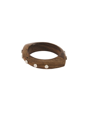 Isabel Marant Layla Large Bracelet in Metallic Silver. Size S. Also in T1 / S, T2 / M, M.