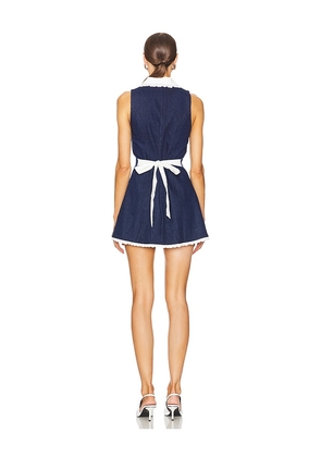 Fait Par Foutch Adrienna Dress in Blue. Size M. Also in XS, XXS, S, L, XL, XXL.