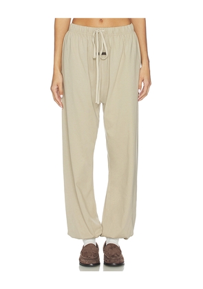 Fear of God ESSENTIALS Classic Sweatpant in Tan. Size M. Also in L.