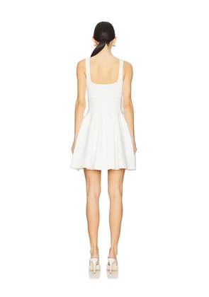 SIMKHAI Elektra Mini Dress in White. Size S. Also in M, L.