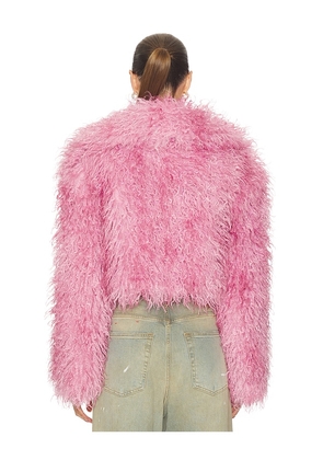 Jakke Spun Jacket in Pink. Size XS. Also in M.