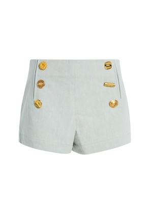 FRANÇOISE Bijou Denim Shorts - Moda Operandi