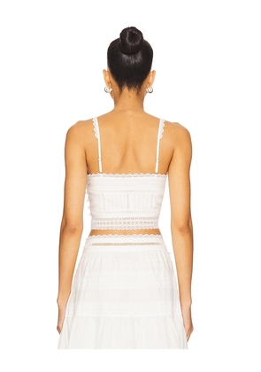 House of Harlow 1960 x REVOLVE Felicity Top in White. Size M. Also in XS, S, L, XL.