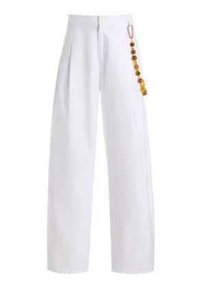 DARKPARK Phebe Twill Wide-Leg Pants - Moda Operandi