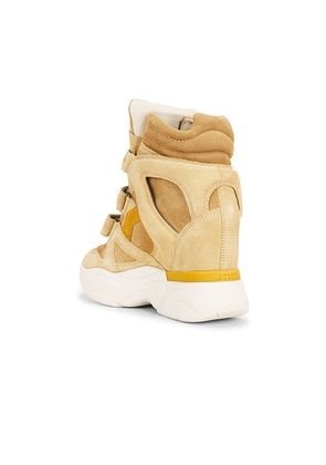 Isabel Marant Balskee Sneaker in Beige. Size 36. Also in 38, 39.