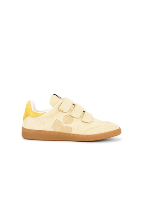 Isabel Marant Beth Sneaker in Beige. Size 36. Also in 37, 38, 39, 40.
