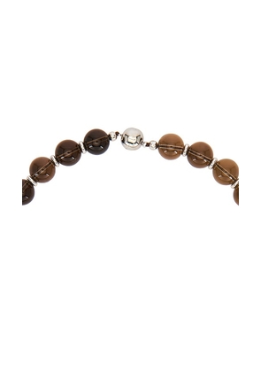 Julietta Pontini Necklace in Cognac.