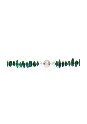 Julietta Tortugas Necklace in Green.