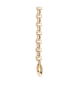 Jennifer Fisher 40 Link Wrap Around Necklace in Metallic Gold.