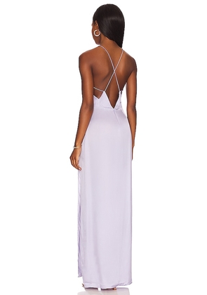 L'Academie Prisca Gown in Lavender. Size XL. Also in L.