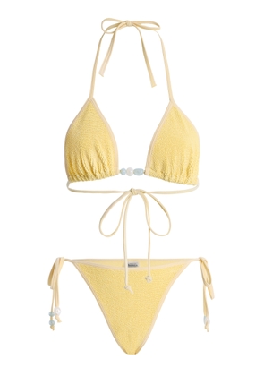 Hunza G Gina Beaded Bikini - Moda Operandi