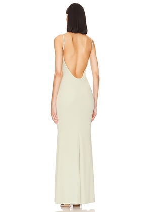 Katie May Bambina Gown in Sage. Size S. Also in M, L, XL.