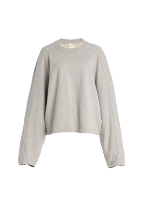 CLOSED Gathered Cotton Sweatshirt - Moda Operandi