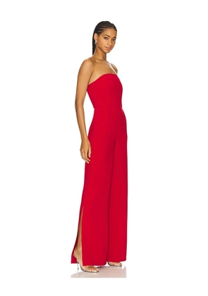 Lovers and Friends Ketchum Jumpsuit in Red. Size XS. Also in XXS.