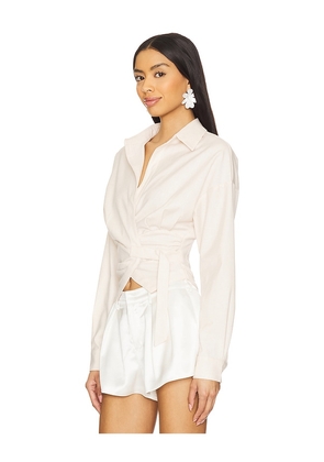 Mother of All Lorelei Shirt in Cream. Size S. Also in M.