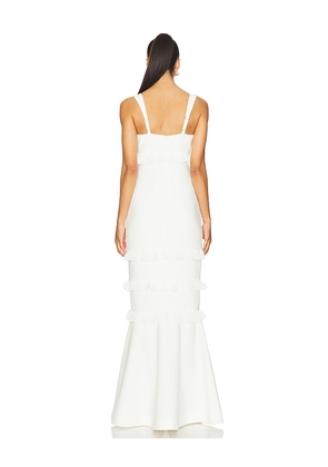 LIKELY Solana Gown in White. Size 10. Also in 4.