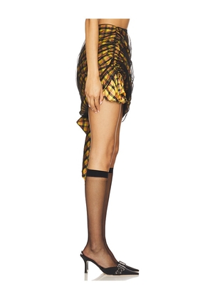Kim Shui Wrap Up Skirt in Yellow. Size XS. Also in M.