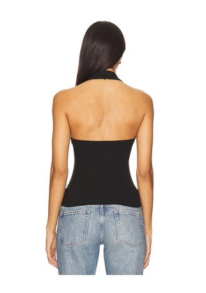 LNA x REVOLVE Bradley Halter Top in Black. Size M. Also in L, XL.